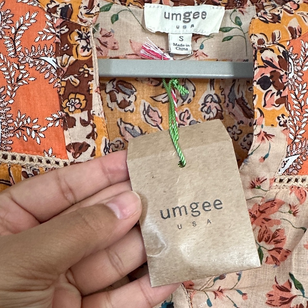 Umgee Multicolor Floral Dress - Picture 5 of 7
